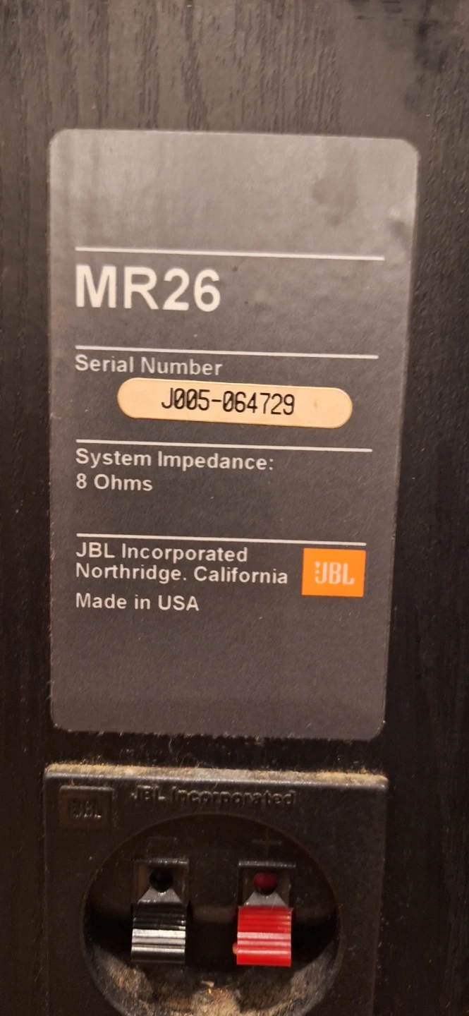 JBL MR26 Speakers with Stands - photo 4