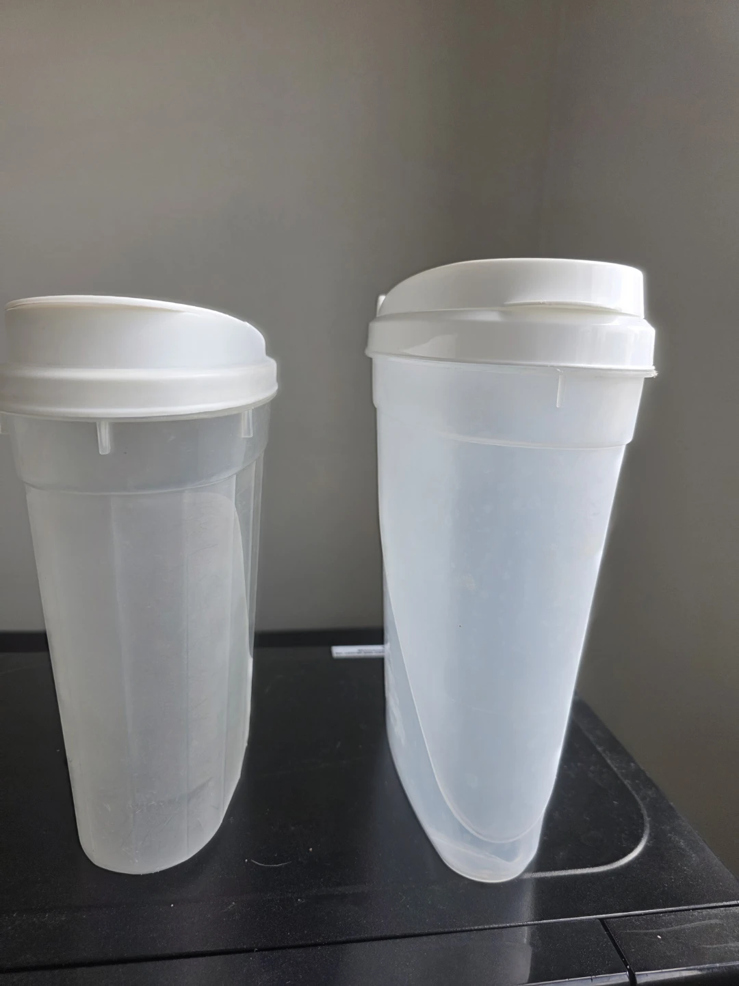 Set of Three (3rd not pictured) Slim Storage Containers