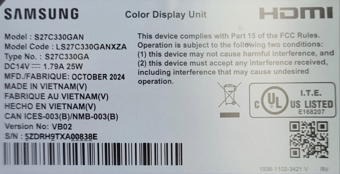Samsung Monitor - photo 2