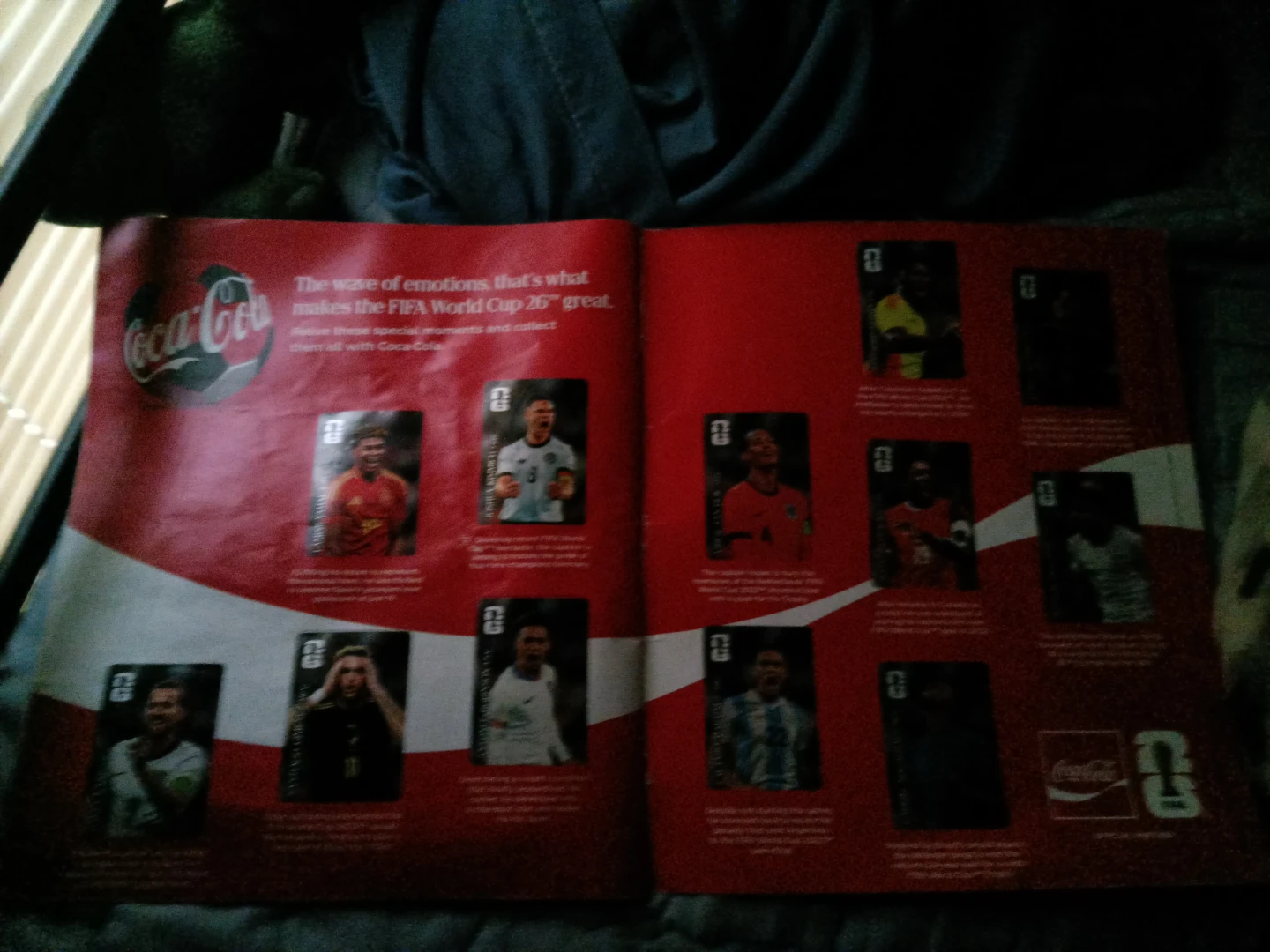Coca-Cola FIFA World Cup 26 Sticker Collection Sheet