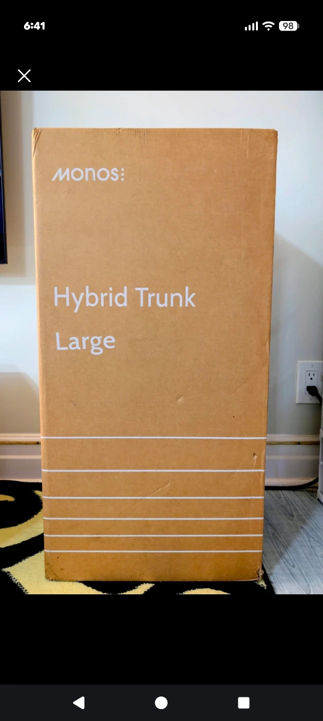 MONOS HYBRID TRUNK LARGE CHAMPAGNE COLOR BRAND NEW