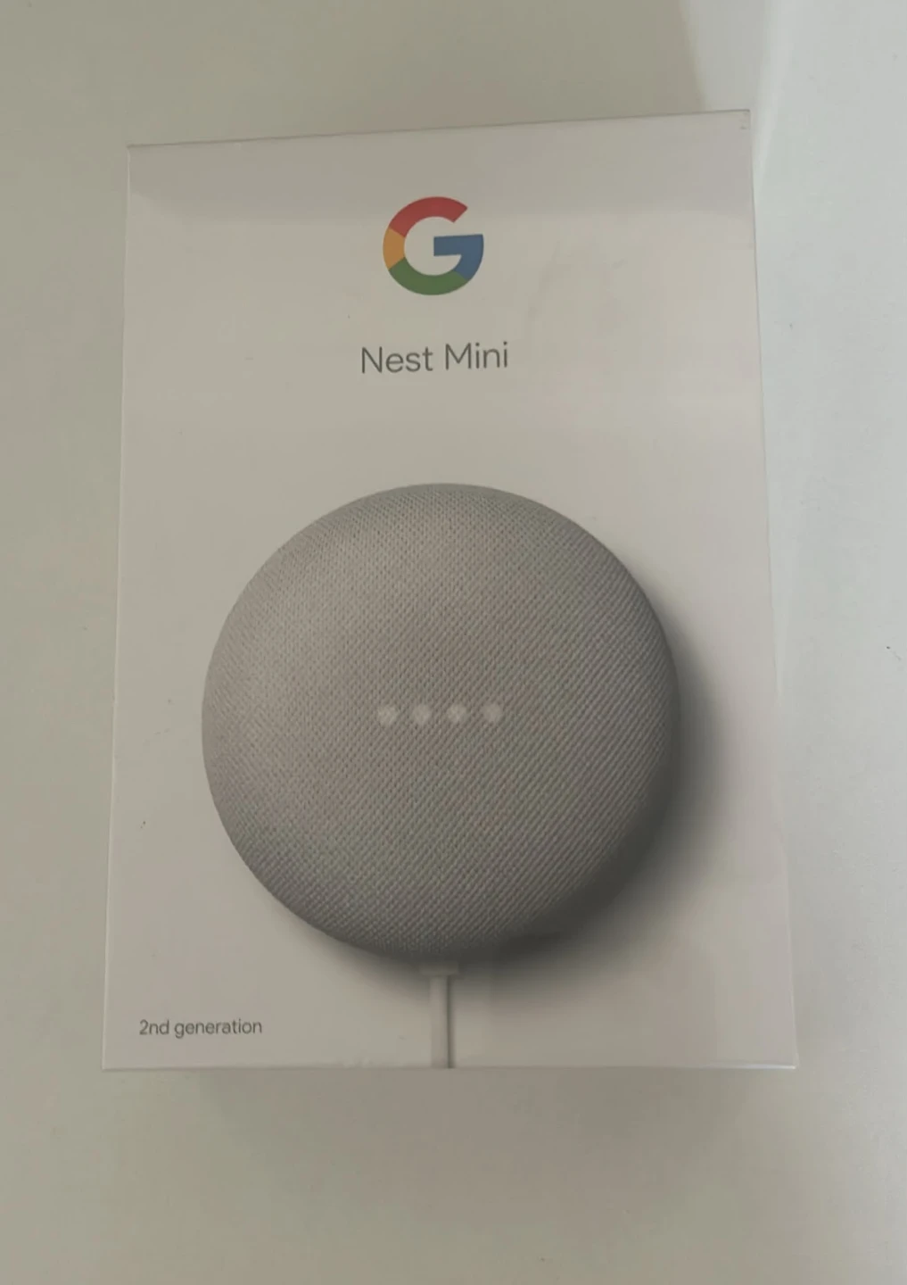 Google Nest Mini 2nd Generation Chalk