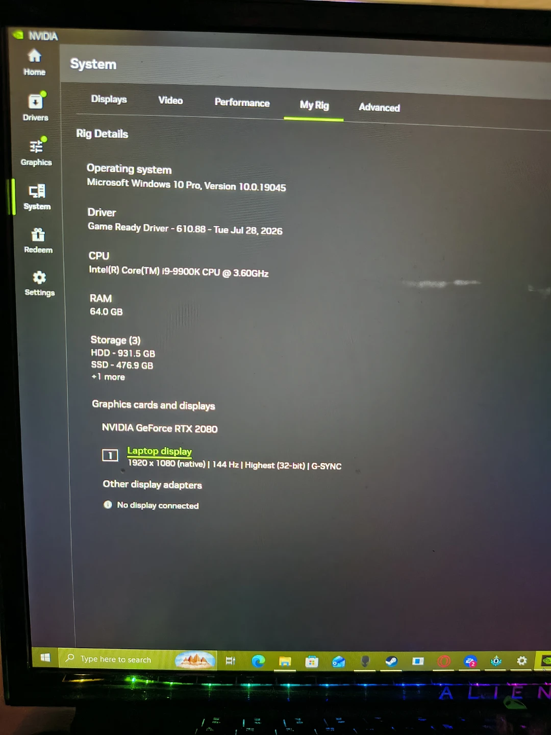 Alienware Area 51m Laptop - photo 2