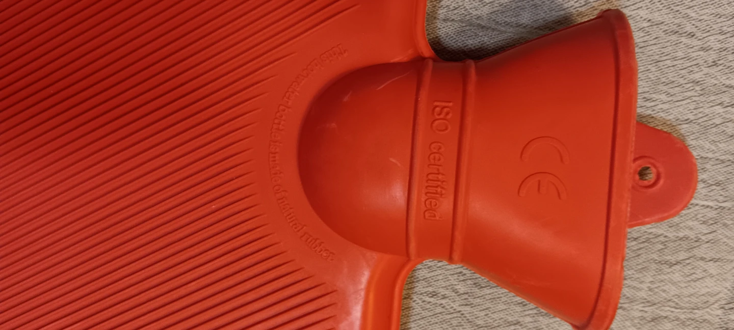 Natural Rubber Hot Water Bottle - photo 3