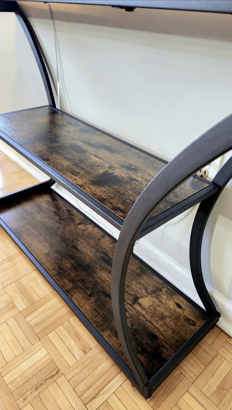 3-Level Curved Console Table *new - photo 3