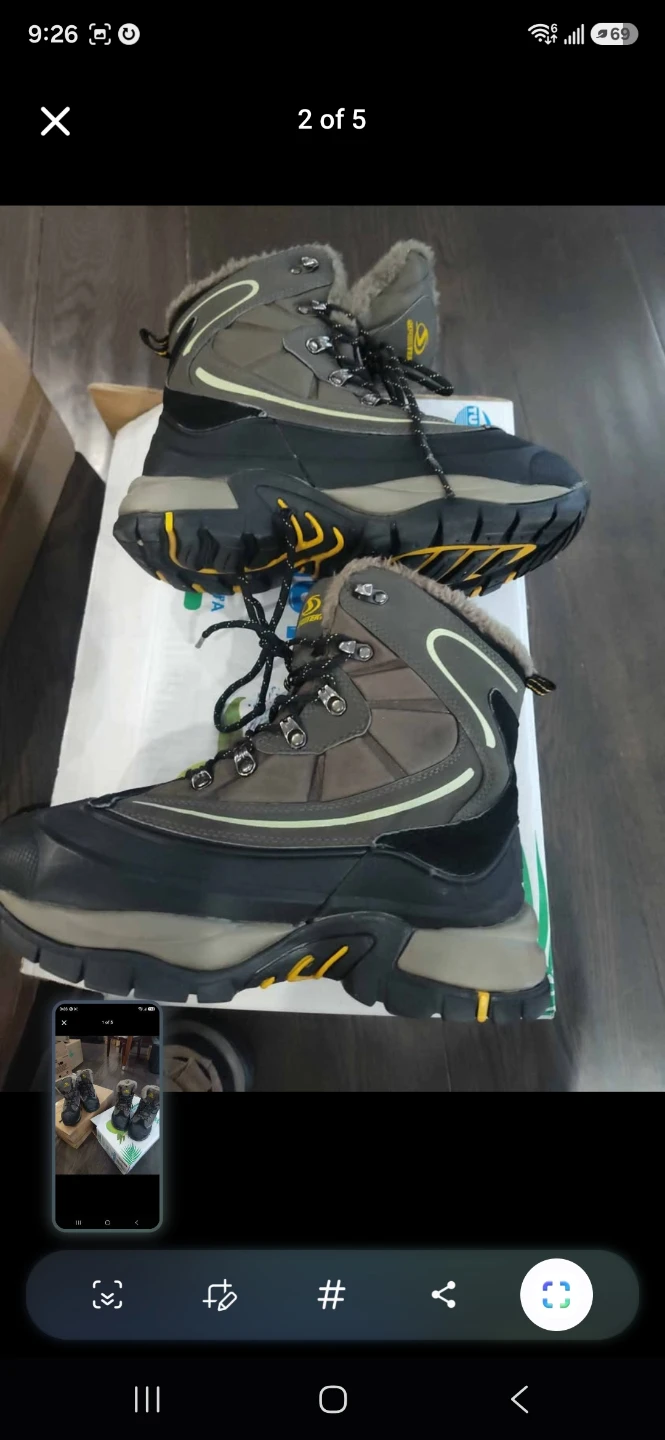 Adult Winter Snow Boots (Size 9 & Size 10 Available) - photo 2