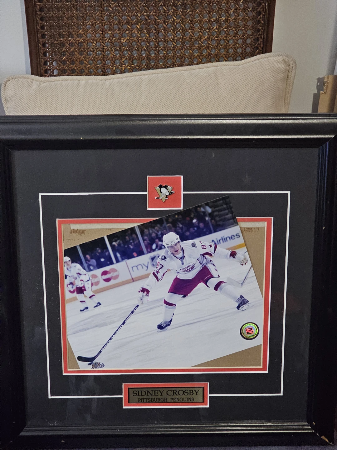 Sidney Crosby Framed Photo