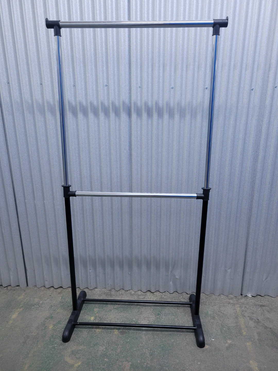 Adjustable Rolling Garment Rack
