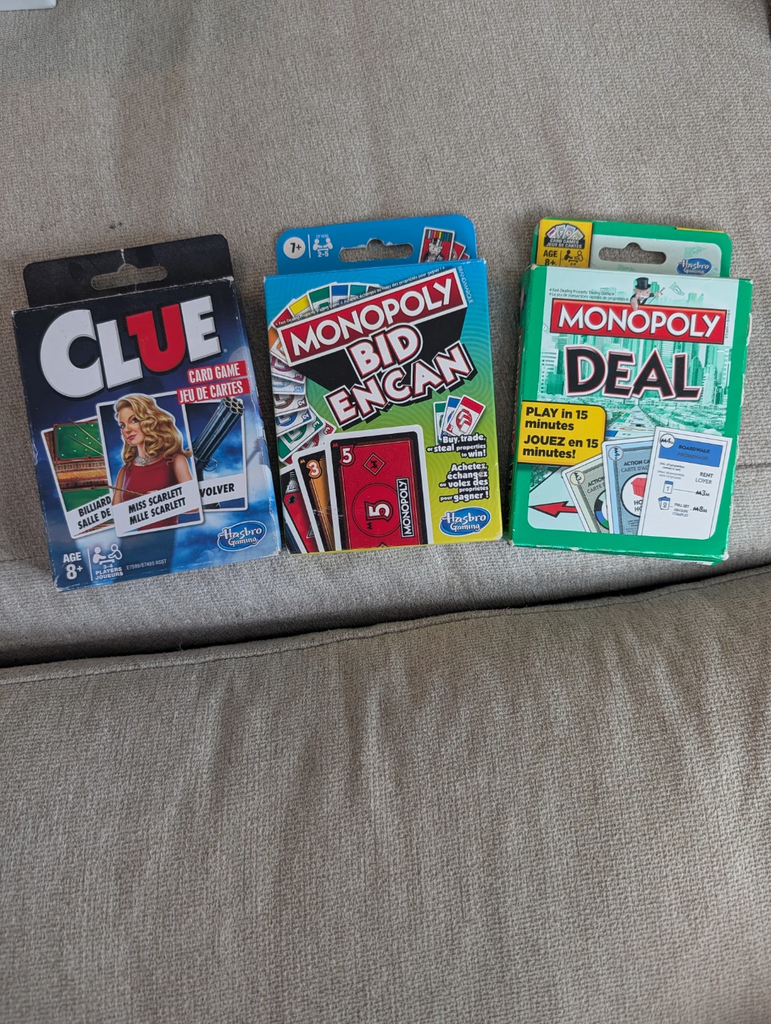 Assorted card games