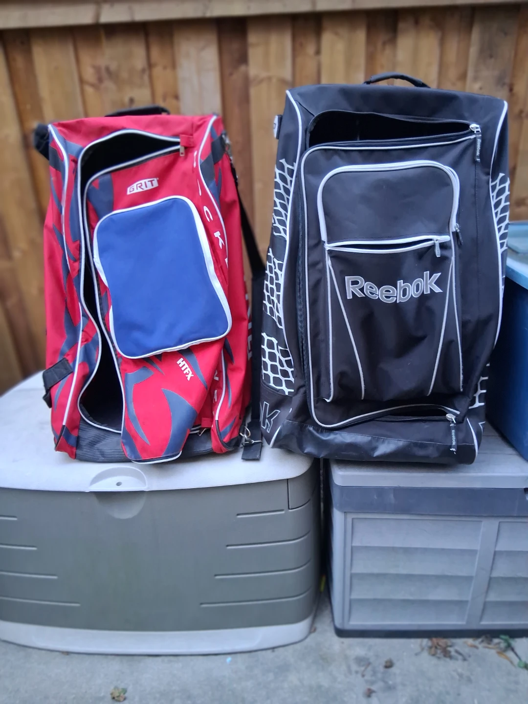 Hockey grit bag