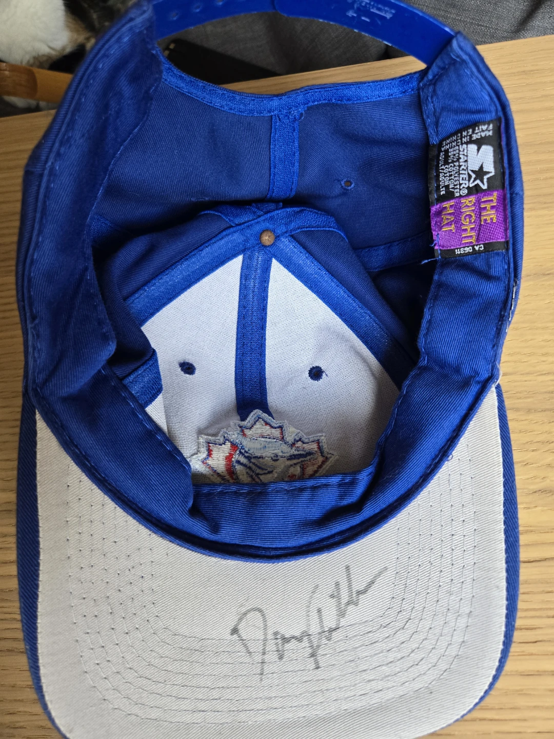 1990's Vintage Signed Blue Jays Baseball Hat - photo 2
