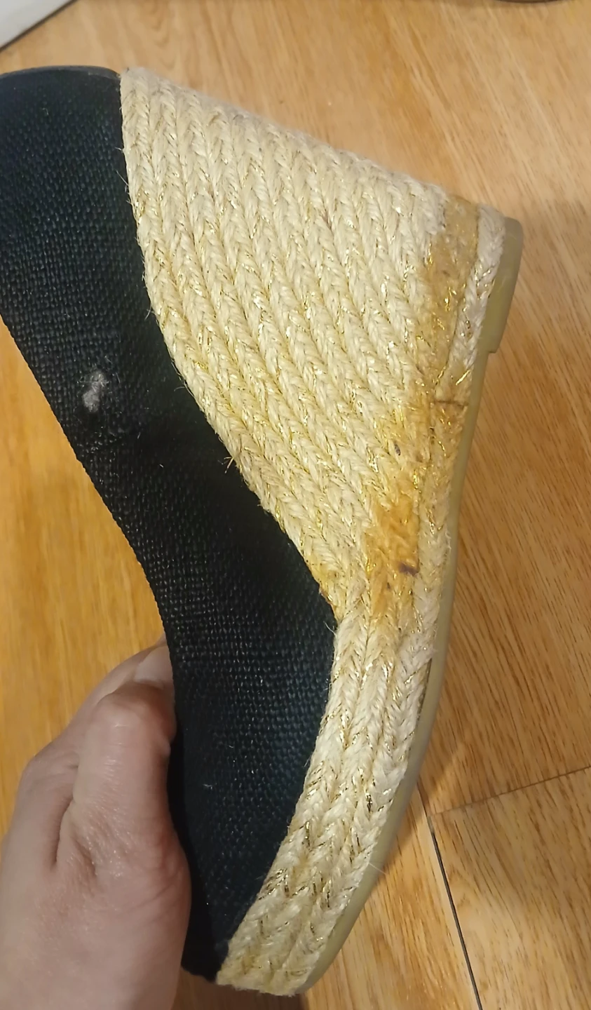 Nine West Black Espadrille Wedges - photo 4