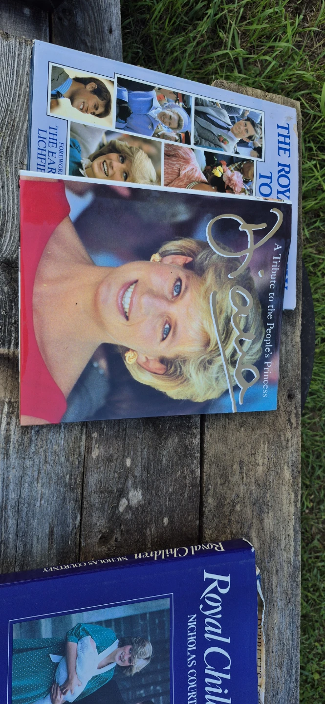Collection of 5 British Royal Family Books - photo 4
