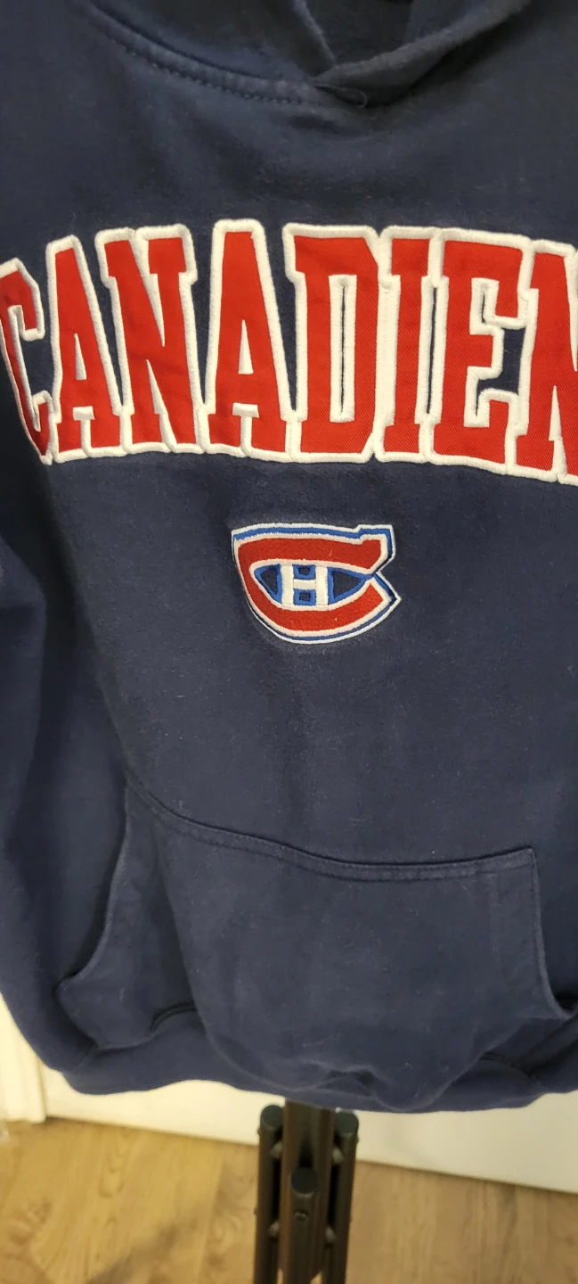 Montreal Canadiens NHL Hoodie Navy Blue - photo 3