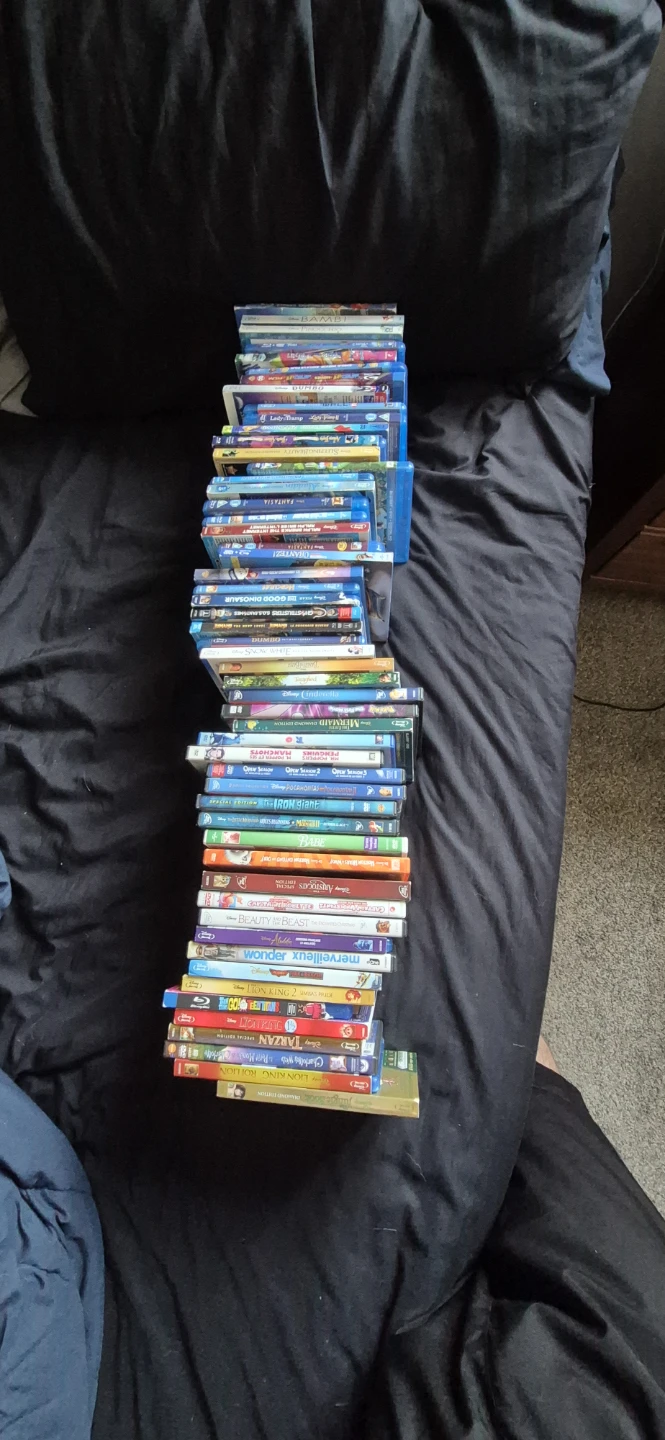 Large Collection of Disney and Family DVDs