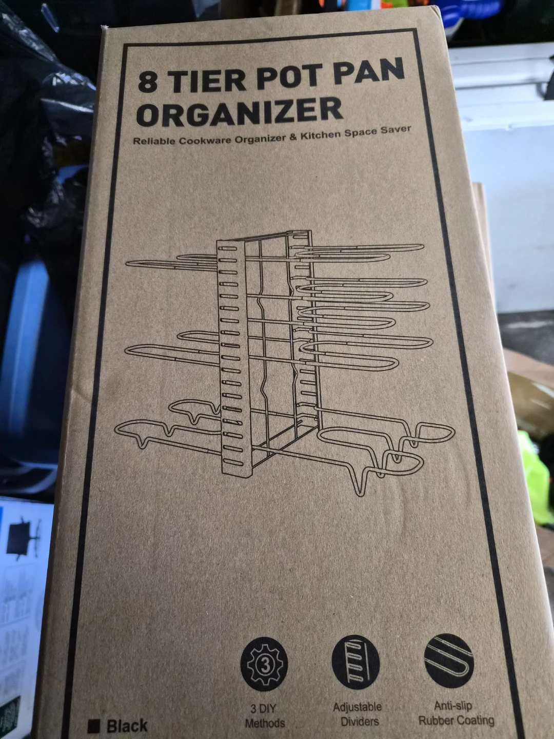 8 Tier Pot and Pan Organizer