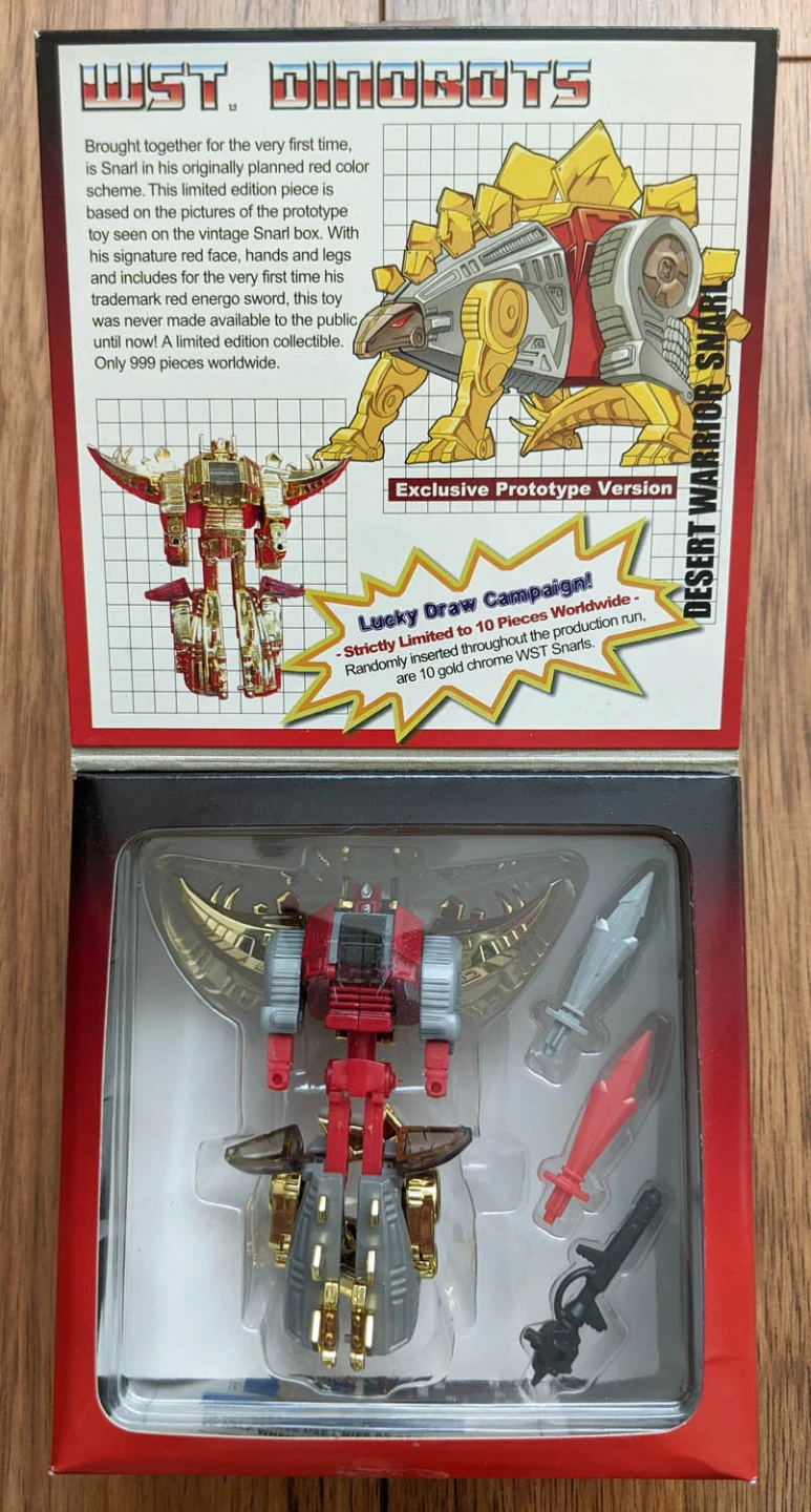 "Desert Warrior Snarl" - WST Dinobots - Justitoys - BRAND NEW - photo 2