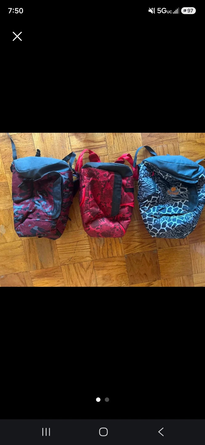 Set of 3 New York Knicks Backpacks