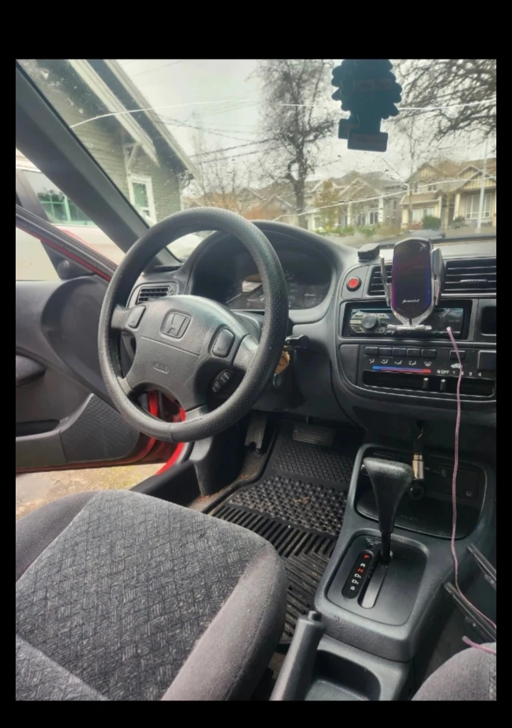 1998 si civic honda large dent does not run, clean title - photo 5