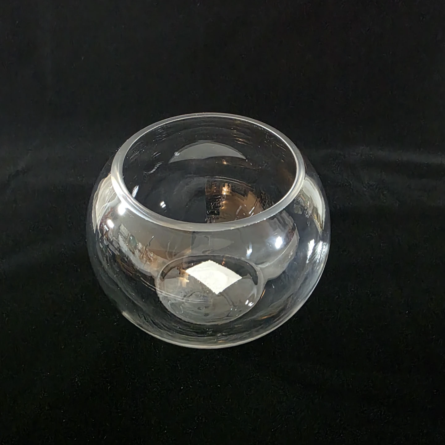 10 x Clear Glass 6" Rose Bowl - photo 2