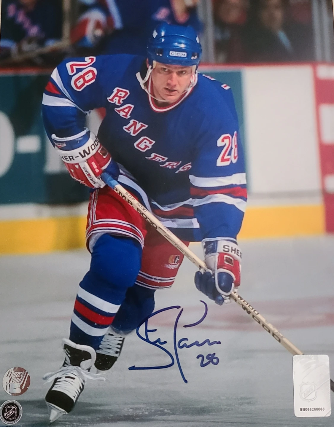 New York Rangers Autographed Legends 8x10 Photos With COA'S - photo 5
