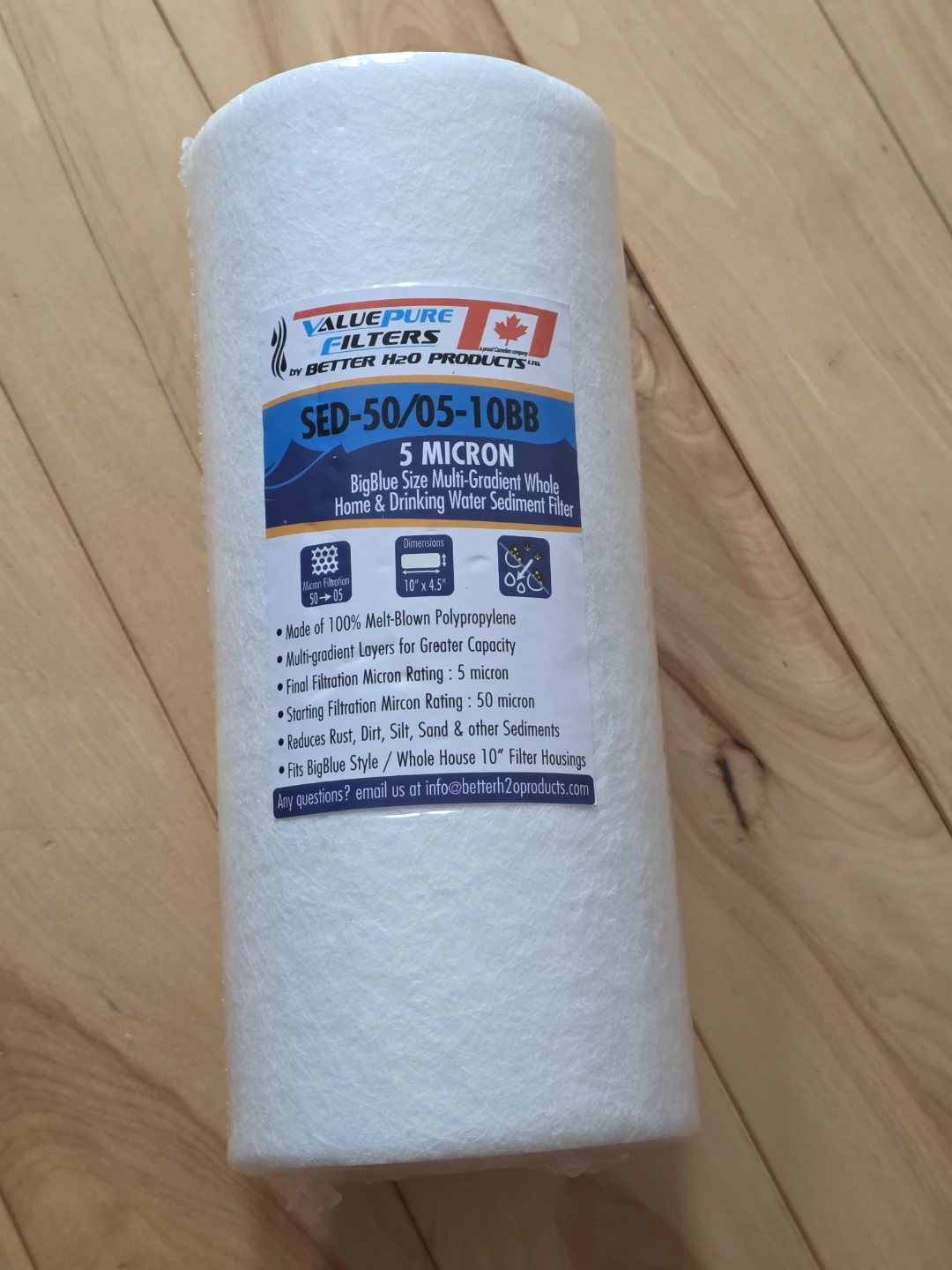 ValuePure Filters SED-50/05-10BB Water Filter