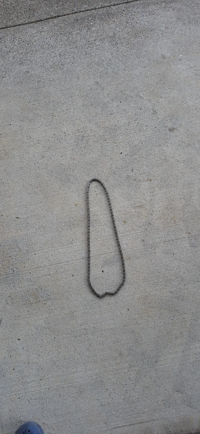 Used bicycle chain for jetson