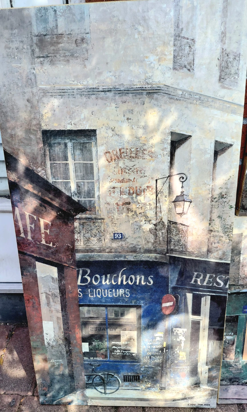 Chiu Tak Hak Paris Street Scene Art Prints - photo 2