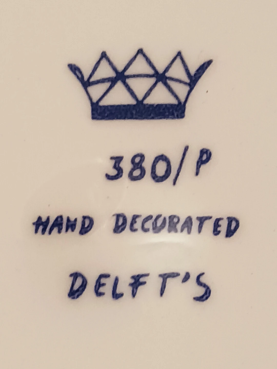 Delft's Holland Handpainted Collectible Plate - photo 4