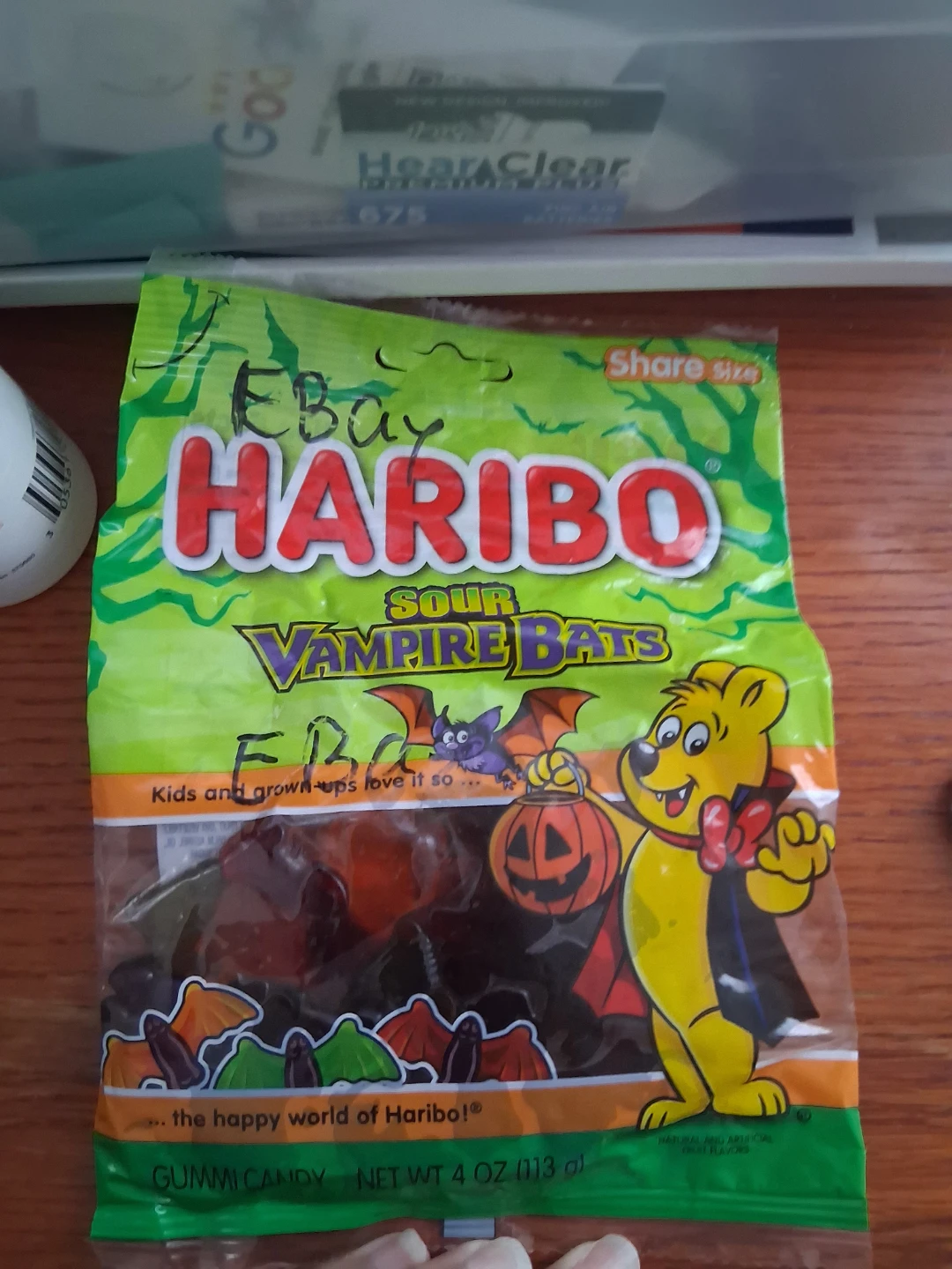 Haribo Sour Vampire Bats Gummi Candy - photo 2
