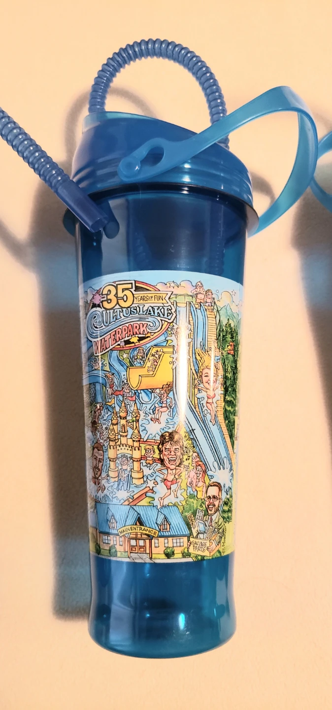 Cultus Lake Waterpark Tumblers with Straws (Set of 3) - photo 2