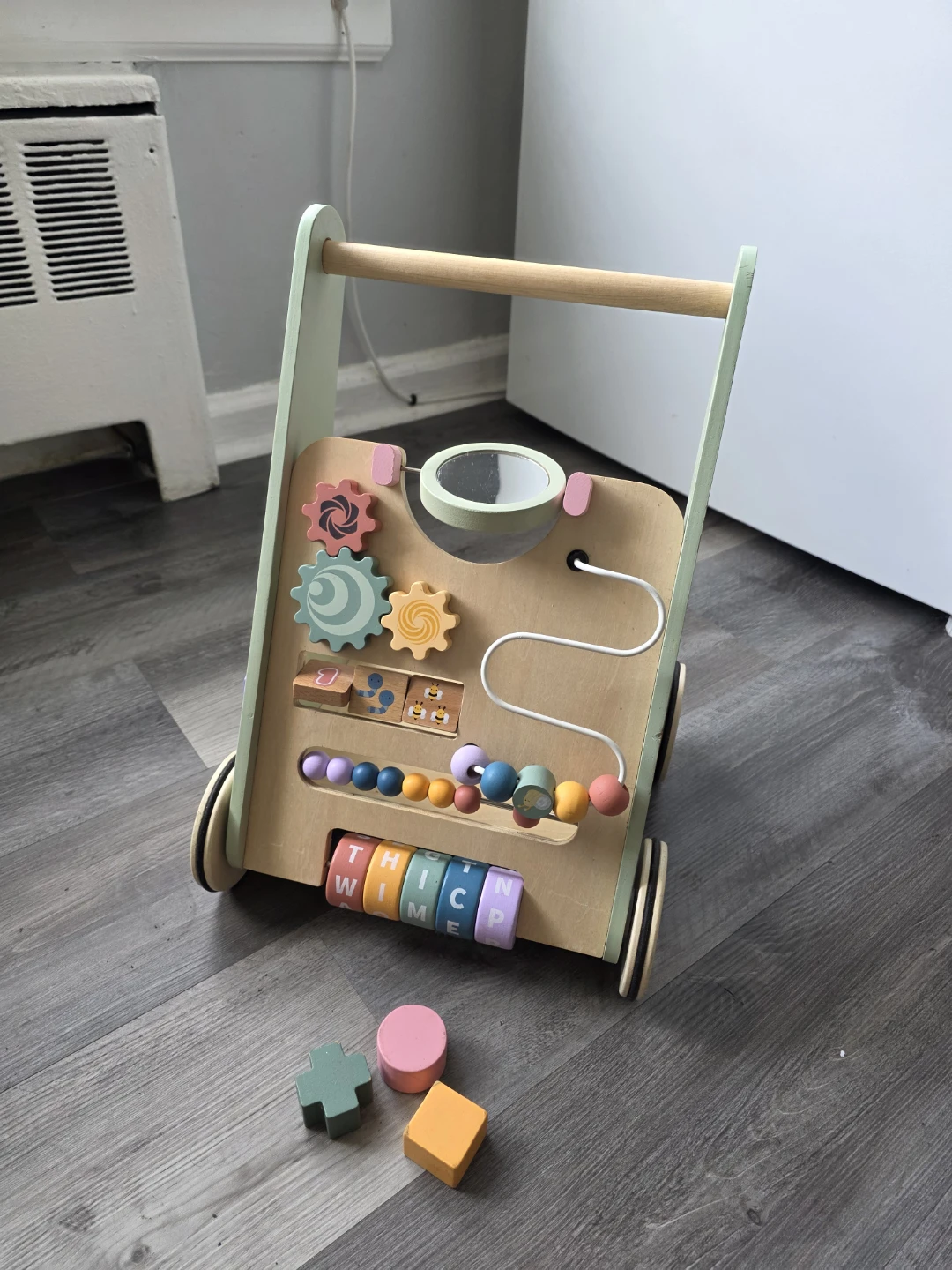 Wooden Activity Baby Walker