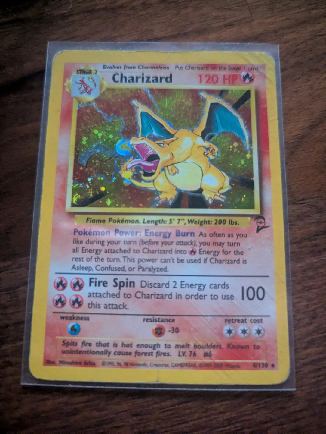 Charizard Base Set 2 Trading Card
