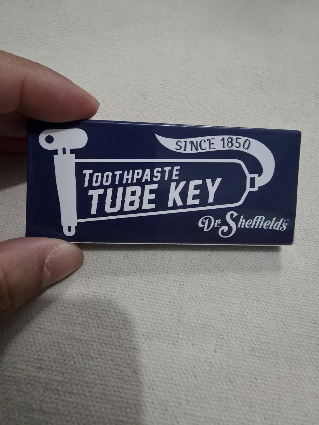 Dr. Sheffield's Toothpaste Tube Key 🏈