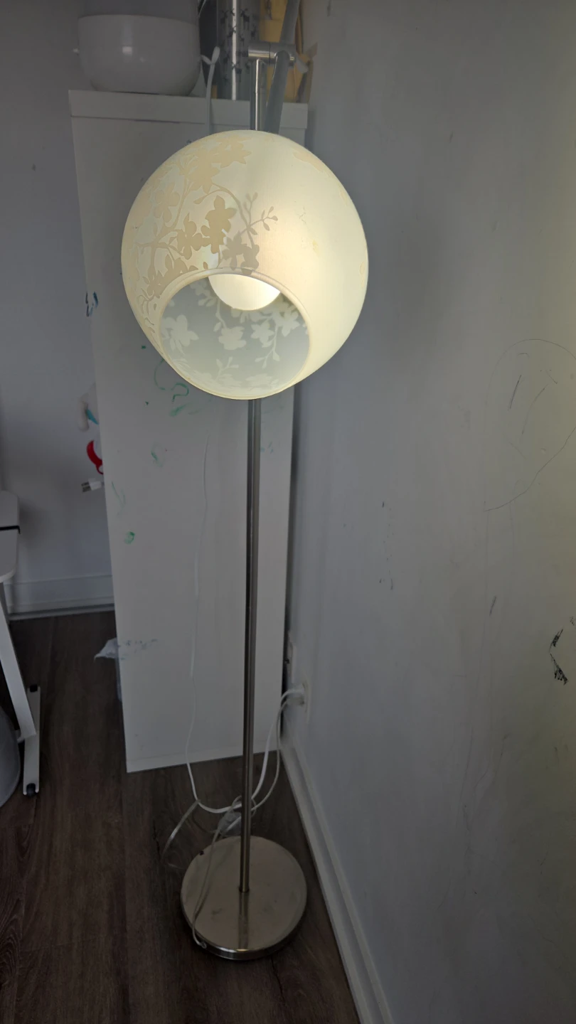 Floral pattern floor lamp - photo 2