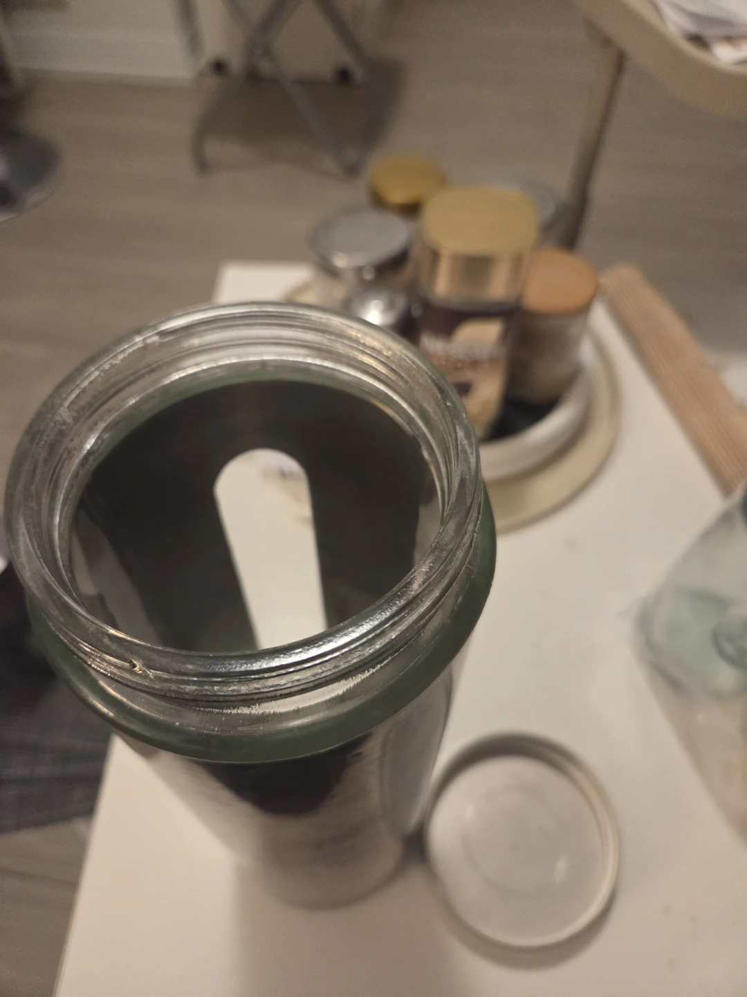 Stainless steel kitchen storage canister - photo 4