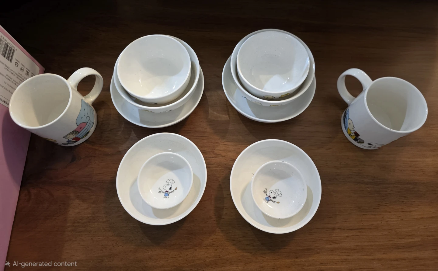 New CorningWare x Peanuts Snoopy Korean Dinnerware Set for 2 - photo 3