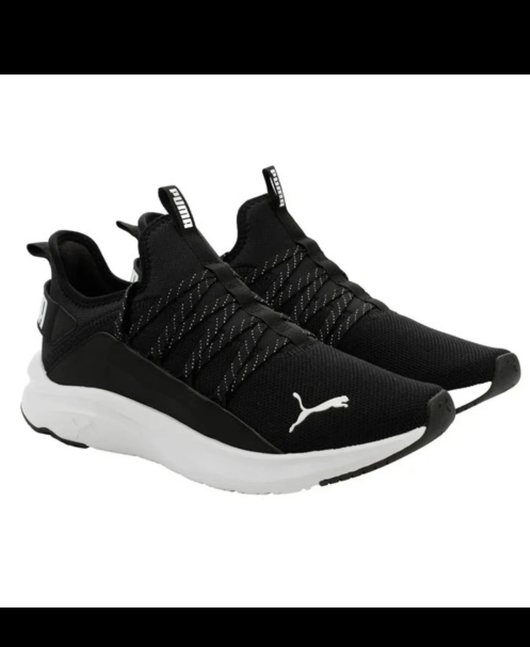 Puma Men Softride Black Running Shoes size 9
