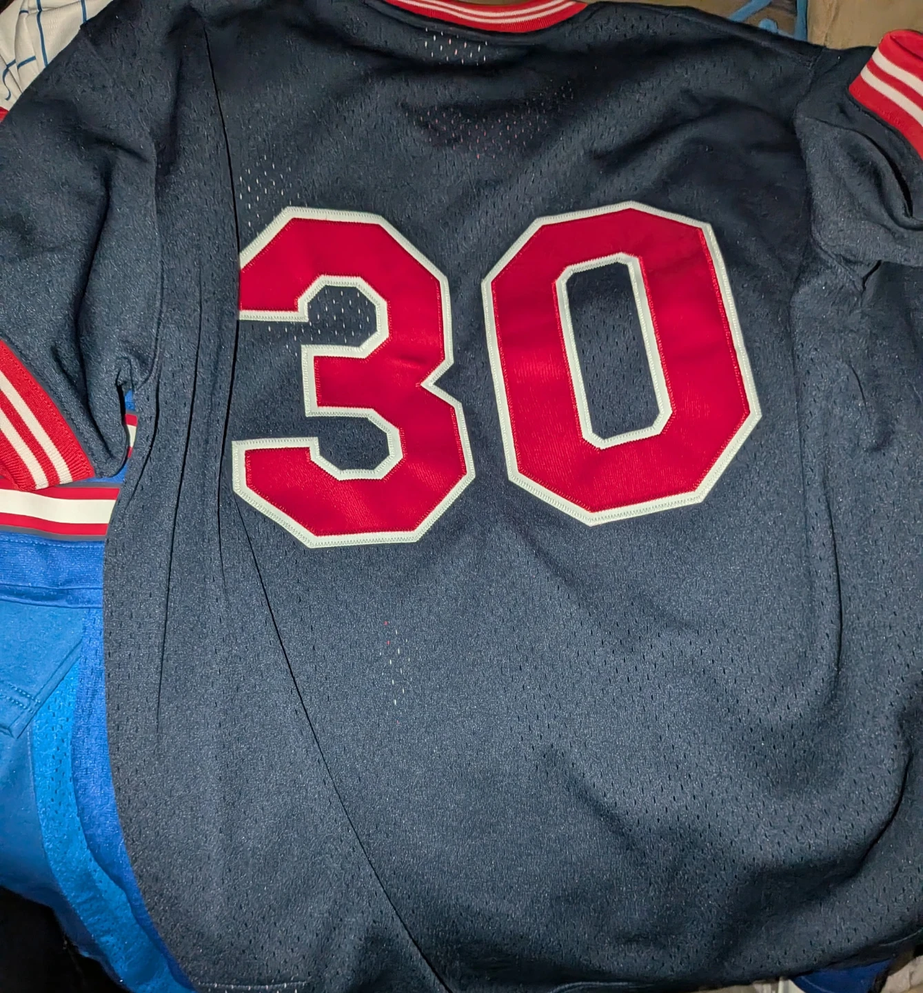 Mitchell & Ness Cleveland Indians Jersey Number 30 - photo 2