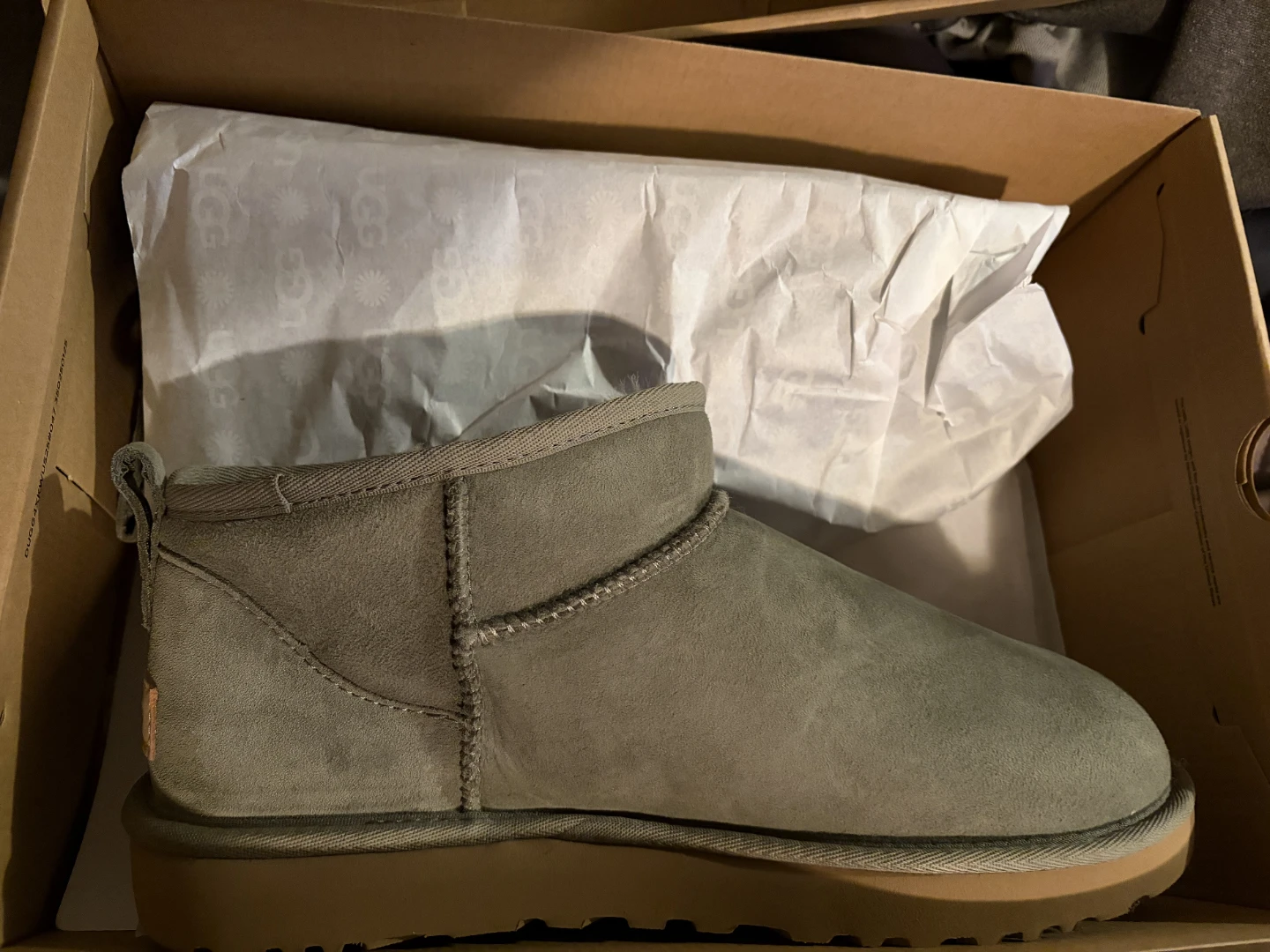 UGG Classic Ultra Mini Boots - Grey - photo 2