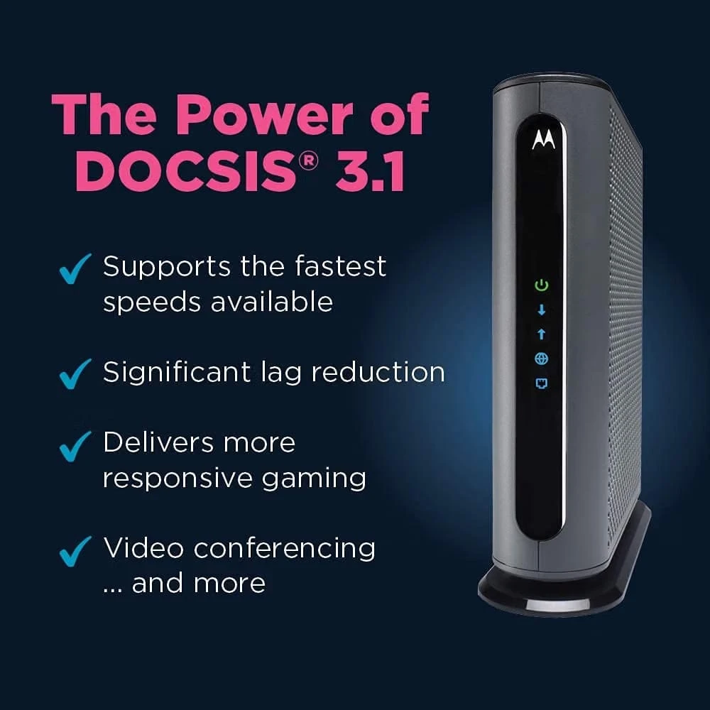 Motorola MB8600 DOCSIS 3.1 Cable Modem - photo 5