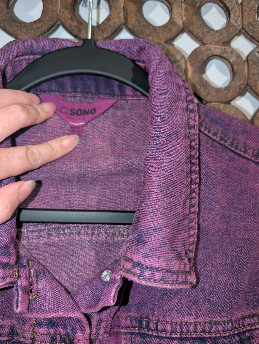 Purple Denim Jacket - photo 4