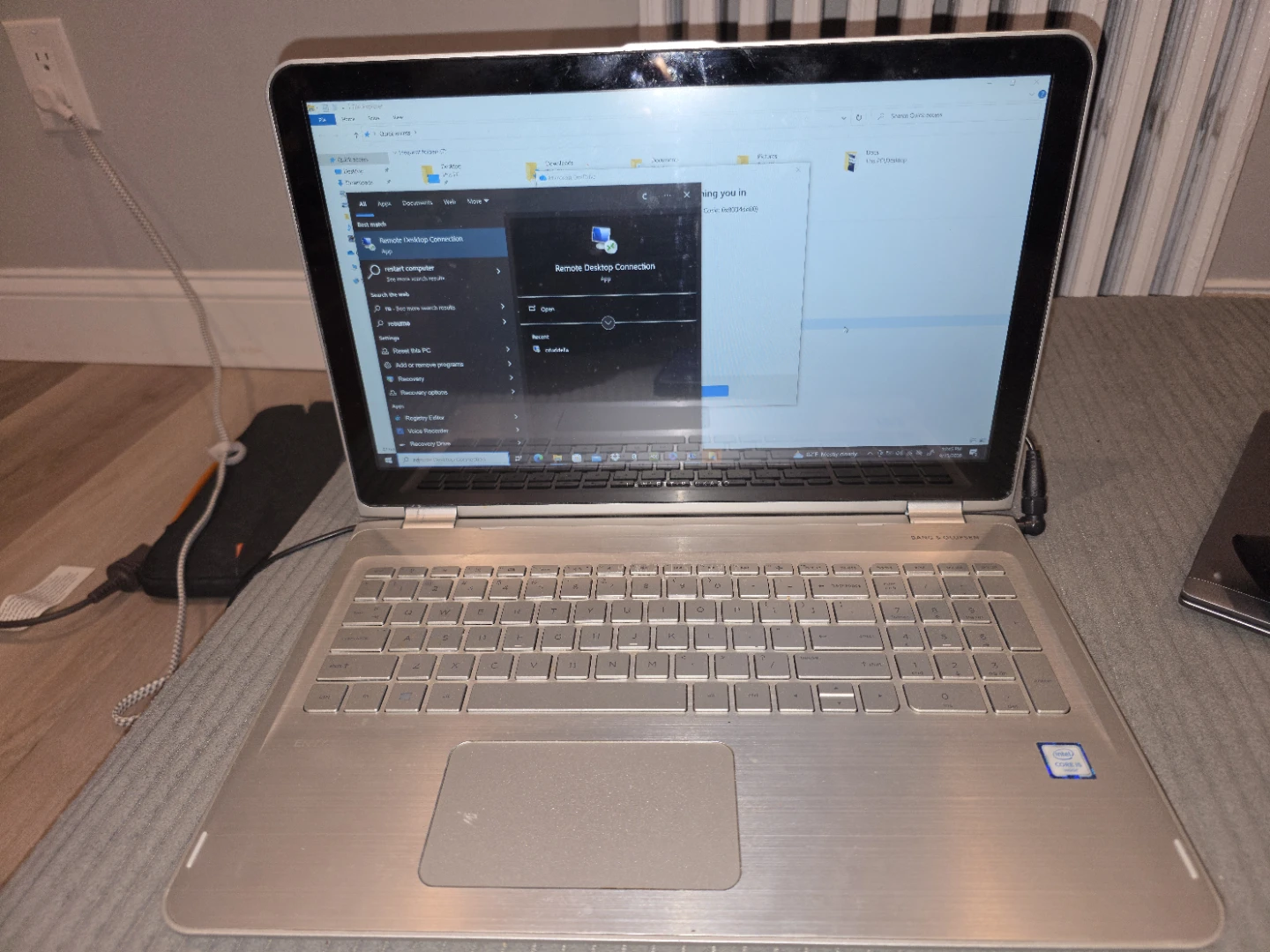 HP Envy Silver Laptop