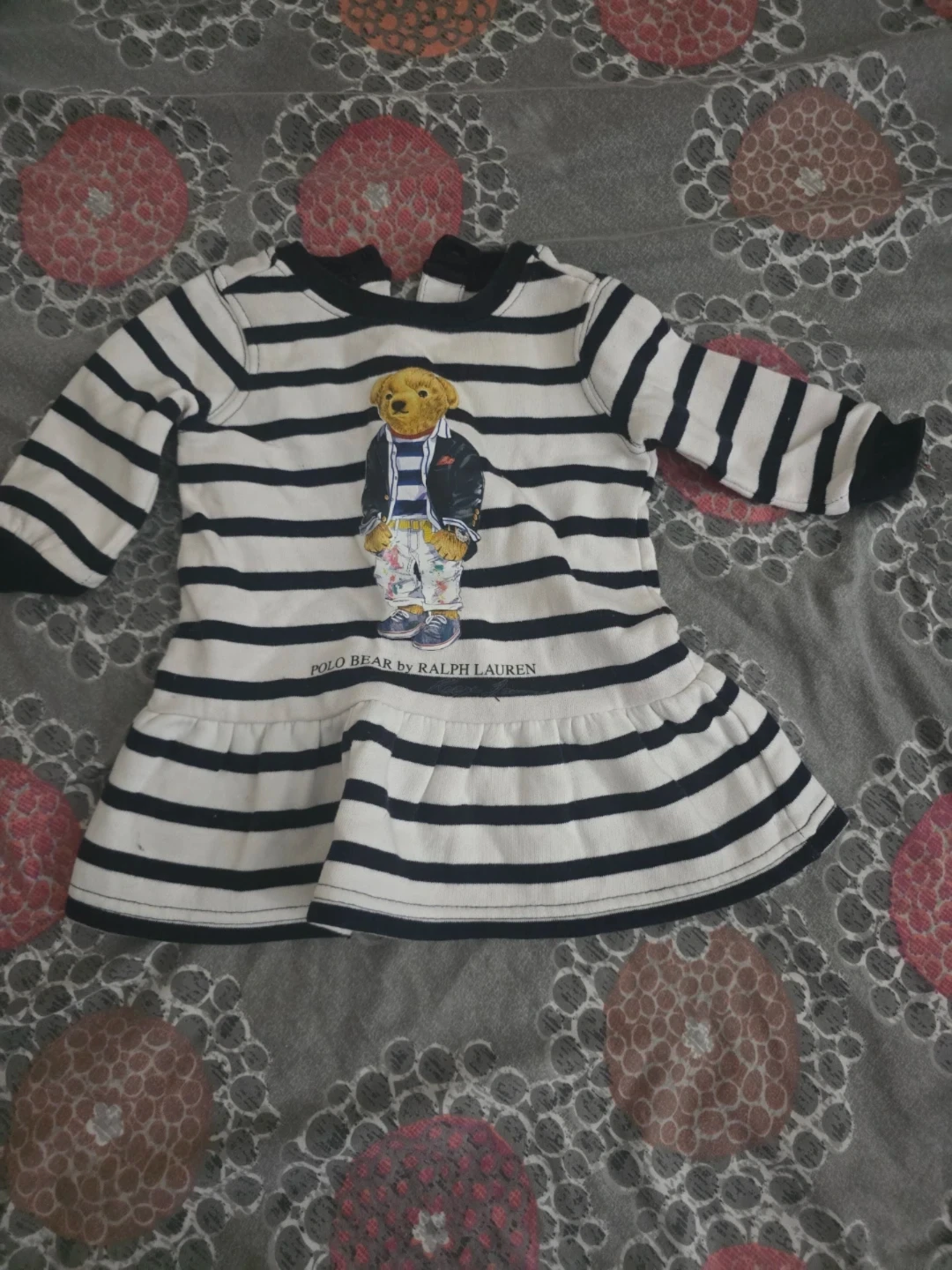 🏈 Ralph Lauren Polo Bear Stripe Dress