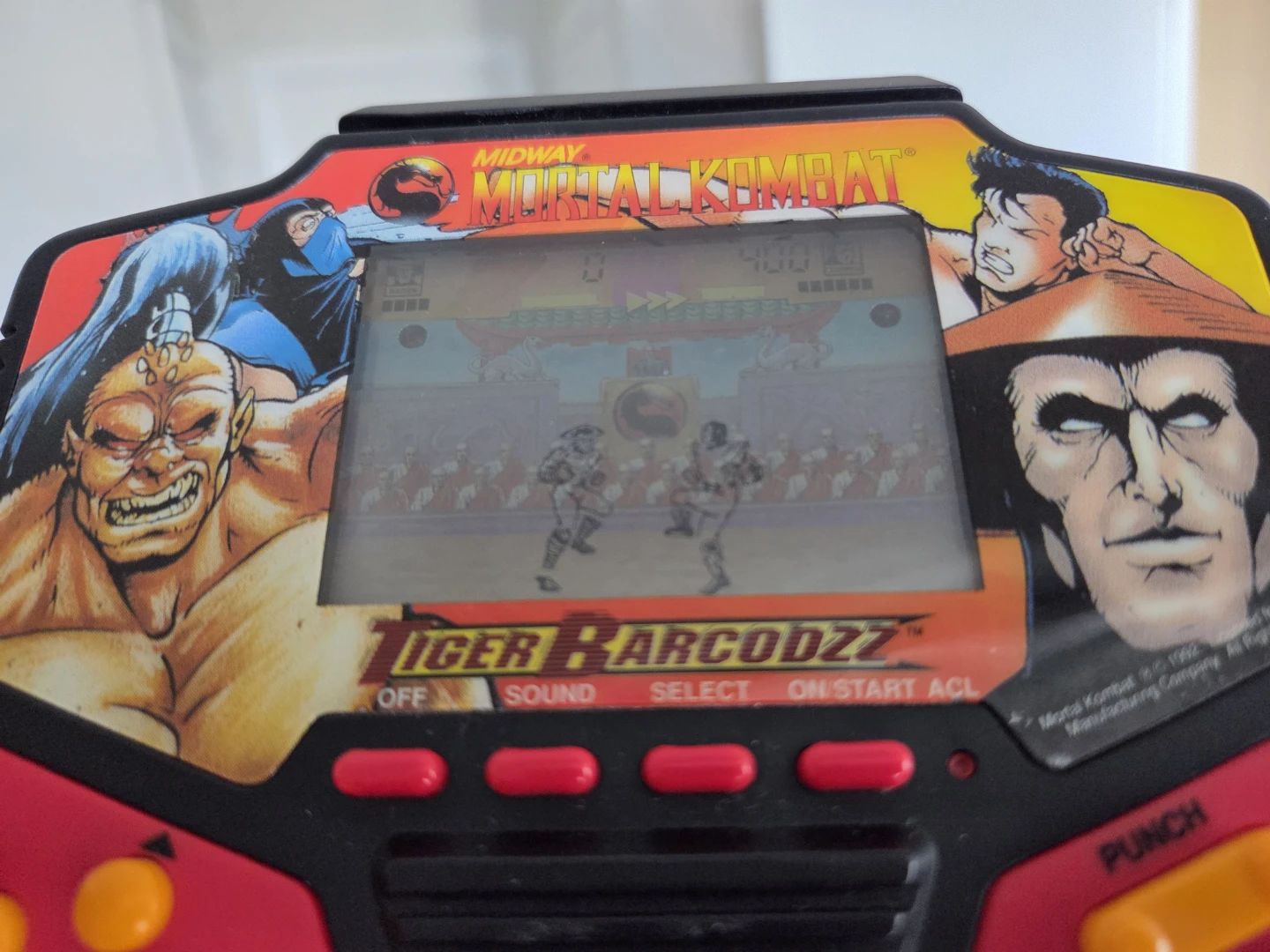 Vintage Tiger Electronics Mortal Kombat Handheld