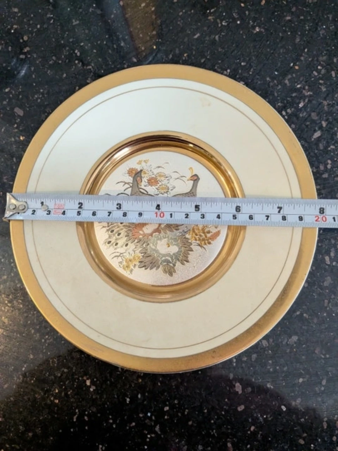 Decorative Peacock Plate - photo 3