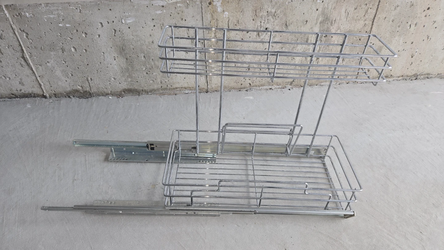 2-Tier Pull-Out Cabinet Organizer