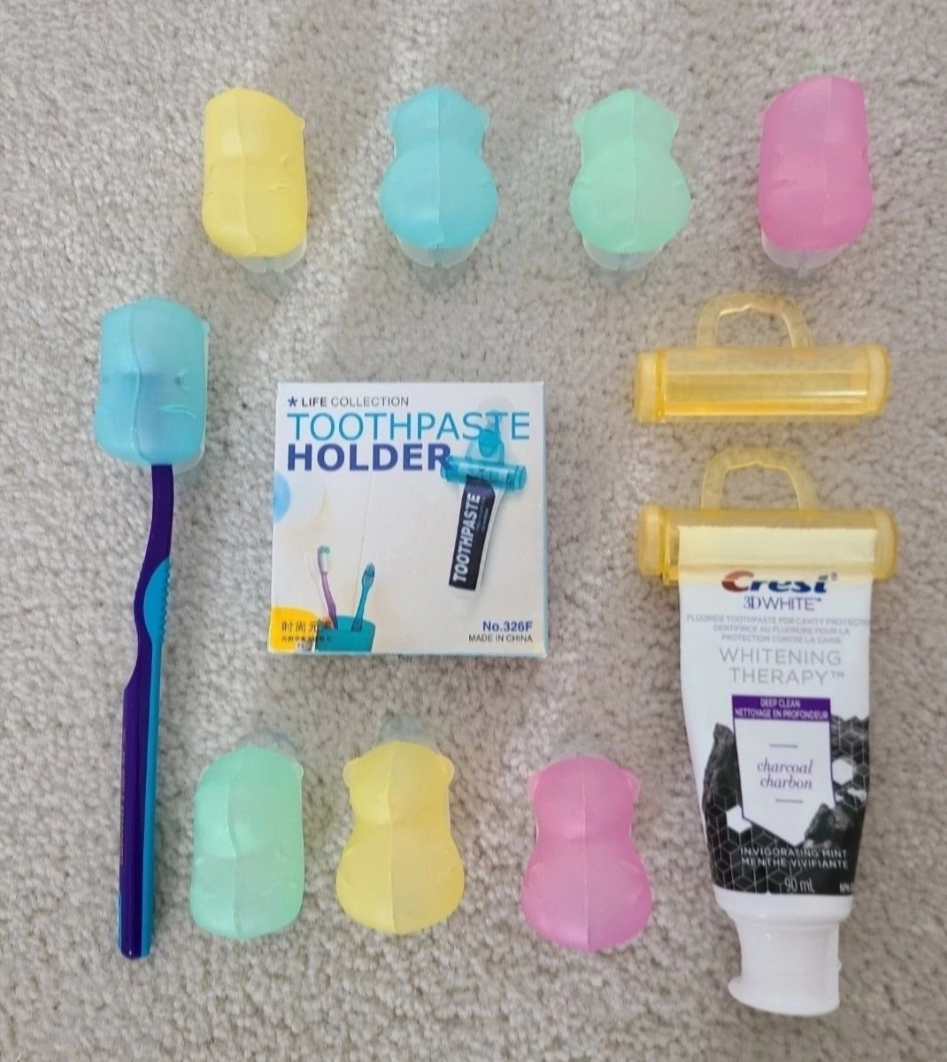 Toothbrush and Toothpaste Holders 🏈