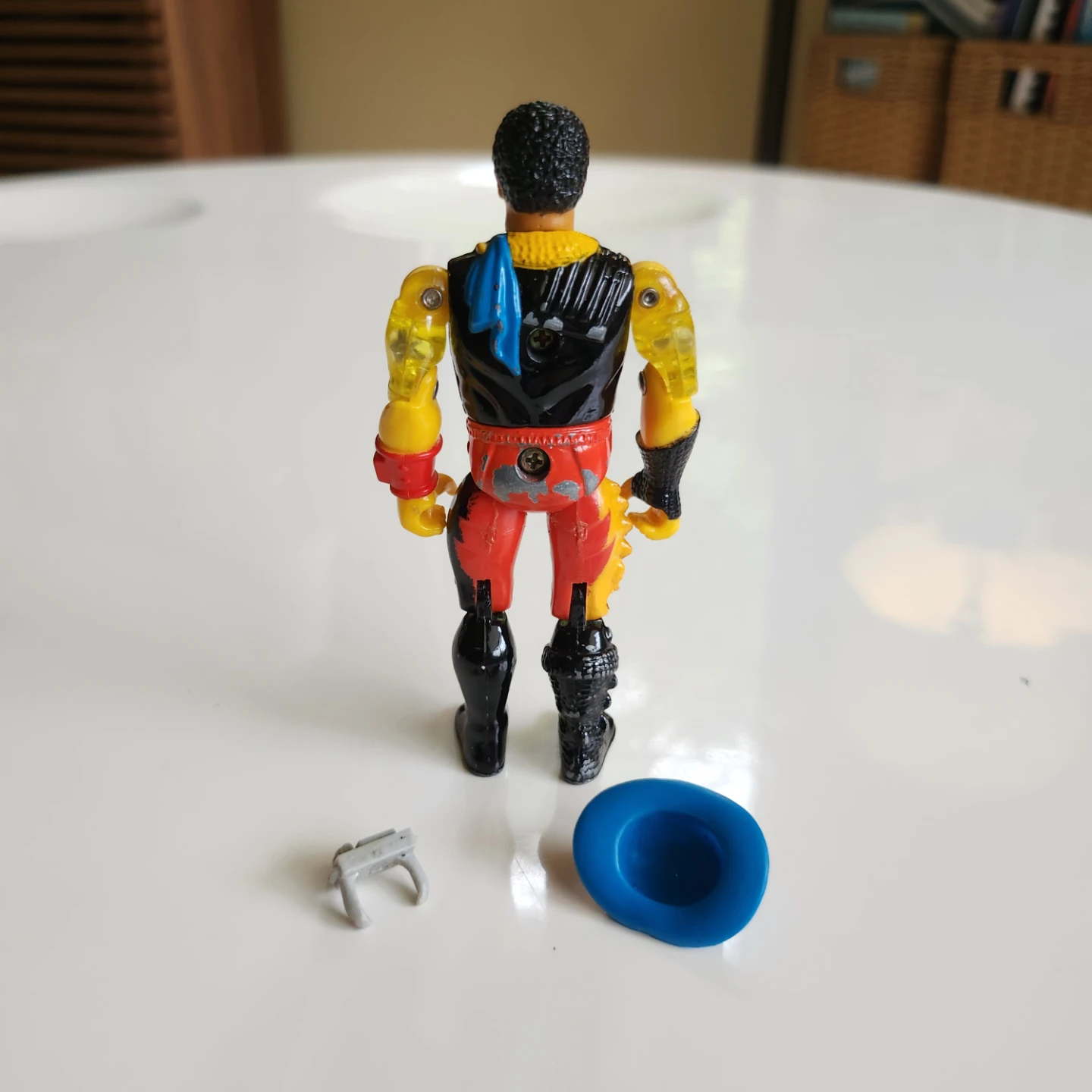 LJN Bionic Six JD Bennett with hat and arm accessory - photo 2