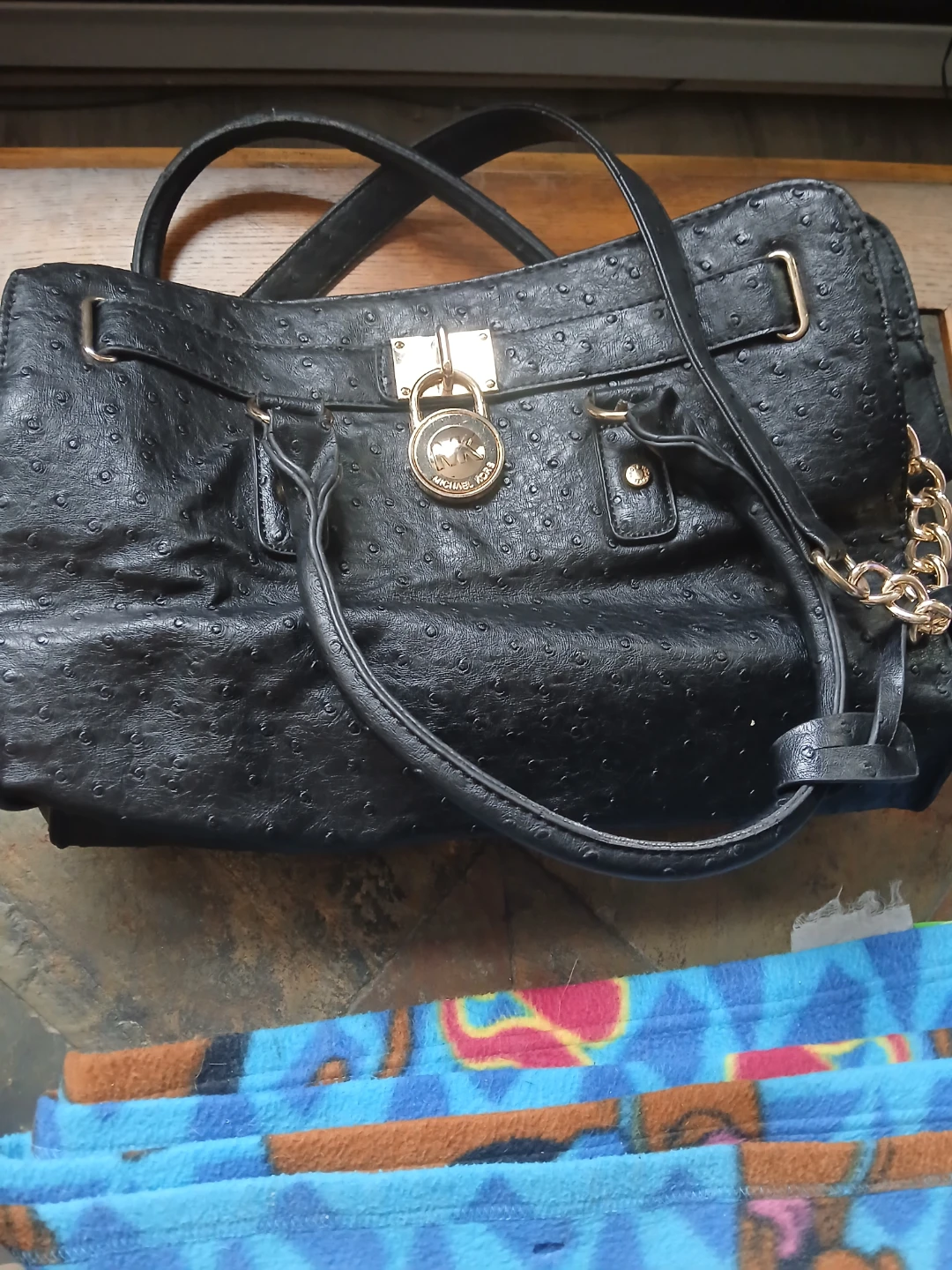 Michael Kors Ostrich Pattern Tote